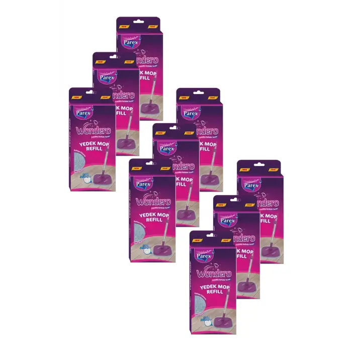 Wondero Yedek Paspas Mop Refill (9 LU SET)