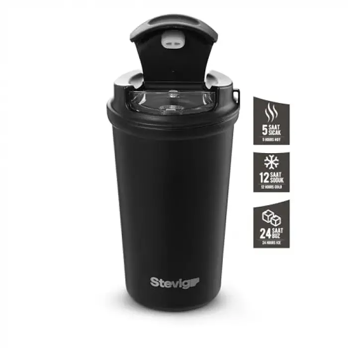 Work Flip Open Coffee 4 400 ML ST-250 Çelik Termos