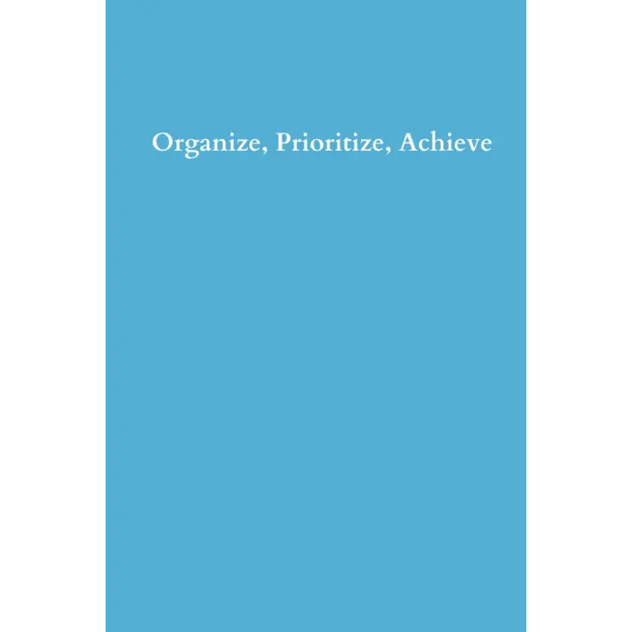 Work To Do List 6x9