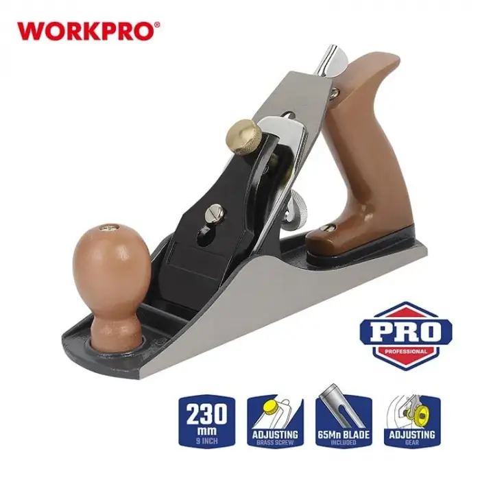 WP252001 230 MM Ahşap Saplı Profesyonel Marangoz Ahşap Rendesi