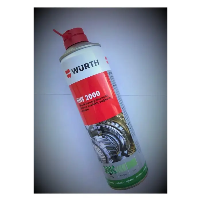 Würth Hss-2000 Yağlama Spreyi 500 Ml Sıvı Gres