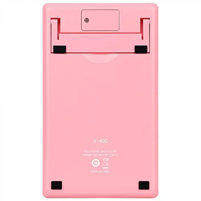 X-400 HESAP MAKİNESİ (PEMBE)