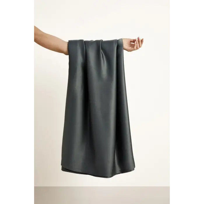 X TENCEL™ Lyocell Çift Kişilik Çarşaf Antrasit