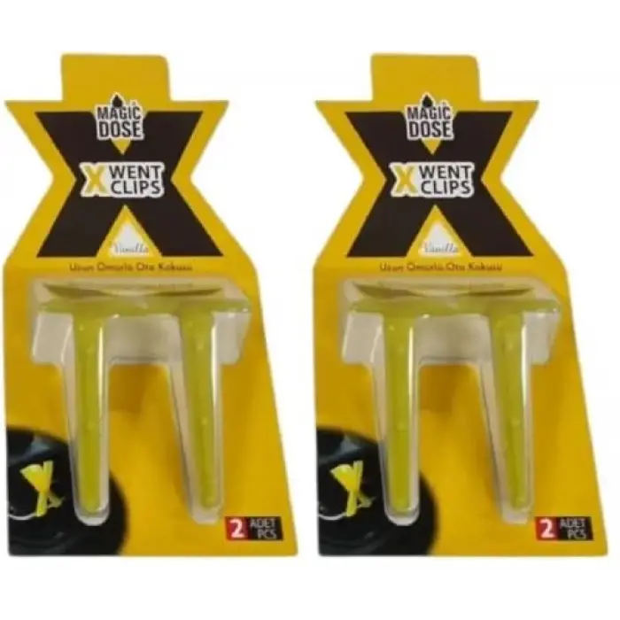 X Went Clips Klima Kokusu, Vanilla, 2li paket