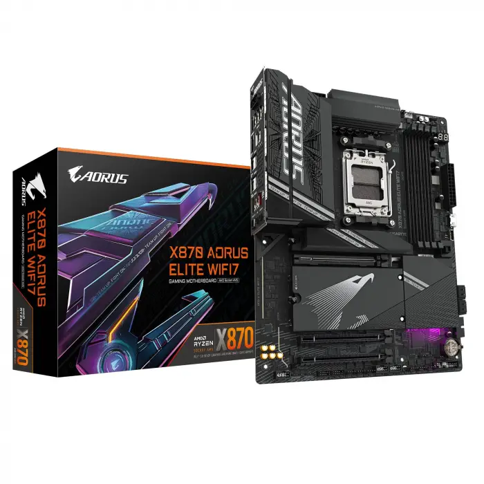 X870 Aorus Elıte WIFI7 Atx Anakart, Amd AM5