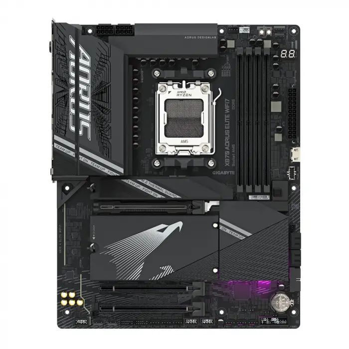X870 Aorus Elıte WIFI7 Atx Anakart, Amd AM5