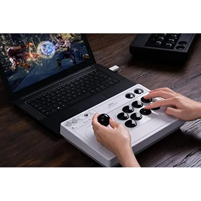 Xbox & PC için Arcade Stick (Windows 10) - Beyaz
