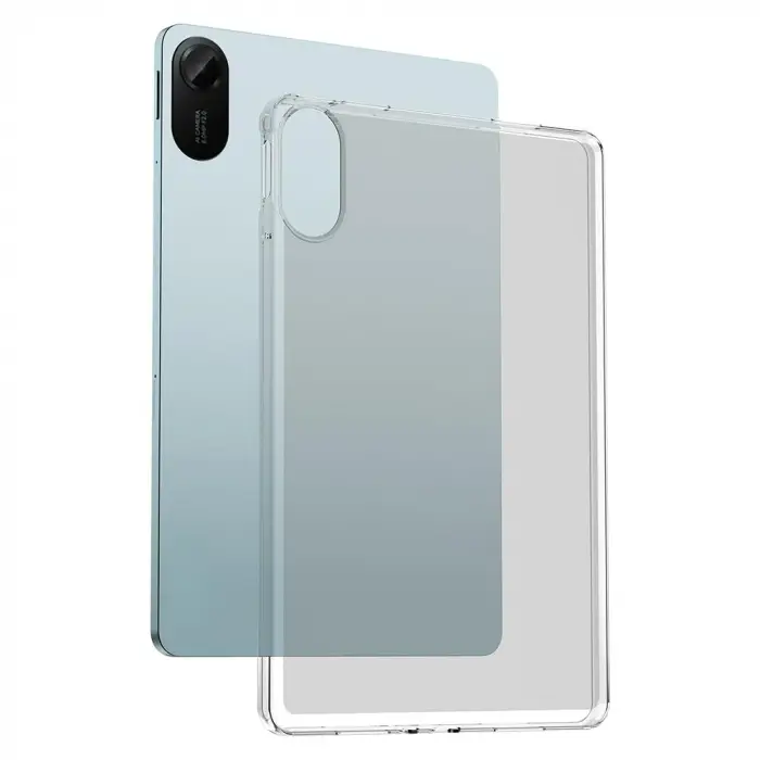 Xiaomi ile Uyumlu Redmi Pad 2 Süper Silikon Tablet Kılıfı Şeffaf