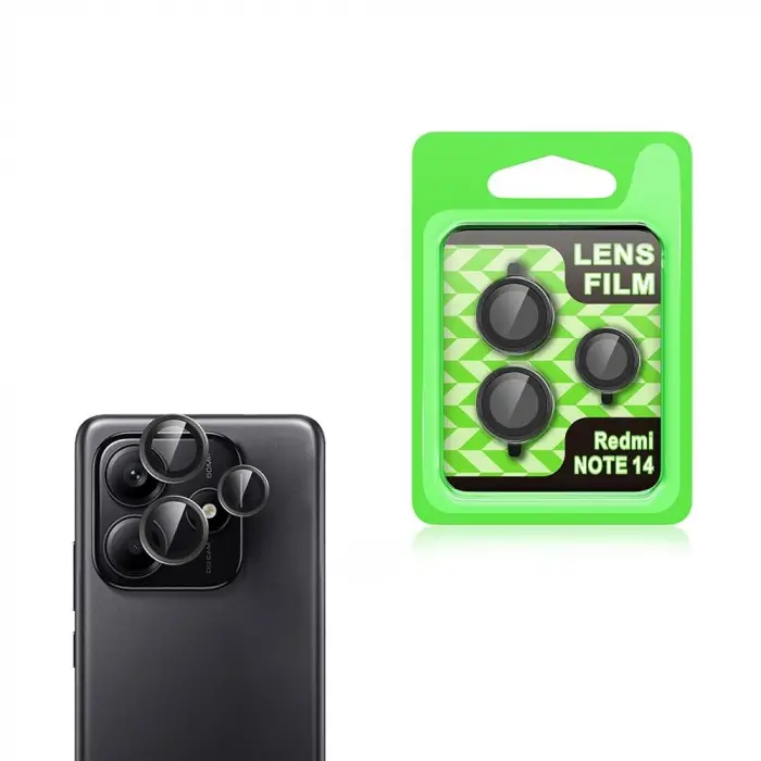 Xiaomi Redmi Note 14 için CL-07 Kamera Lens Koruyucu