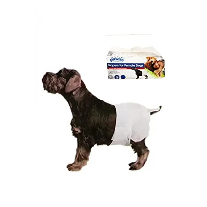 XL Boy Köpek Alt Bağlama Bezi, 12 Adet