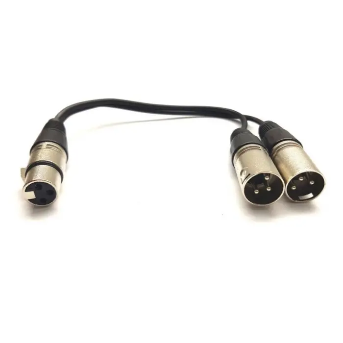 Xlr Y Kablo (1 Dişi-2 Erkek)
