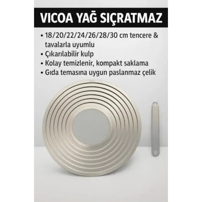 Yağ Sıçratmaz