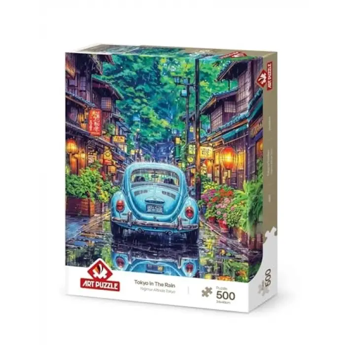 Yağmur Altında Tokyo 500 Parça Puzzle