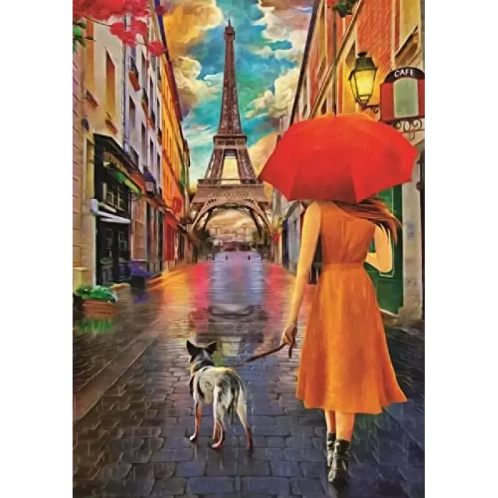 Yağmur Dostluğu 500 Parça Puzzle