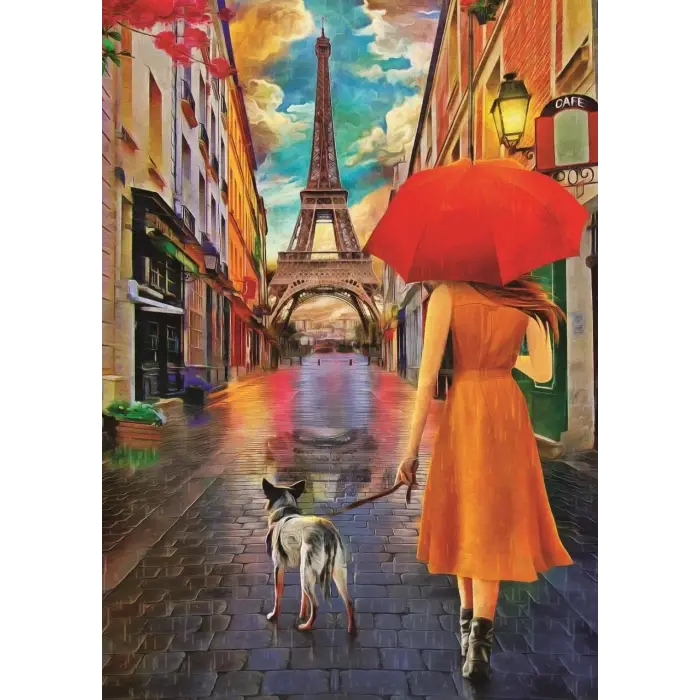 Yağmur Dostluğu 500 Parça Puzzle