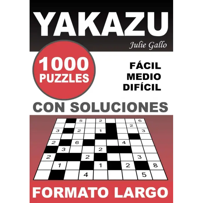 YAKAZU 1000 PUZZLES CON SOLUCIONES