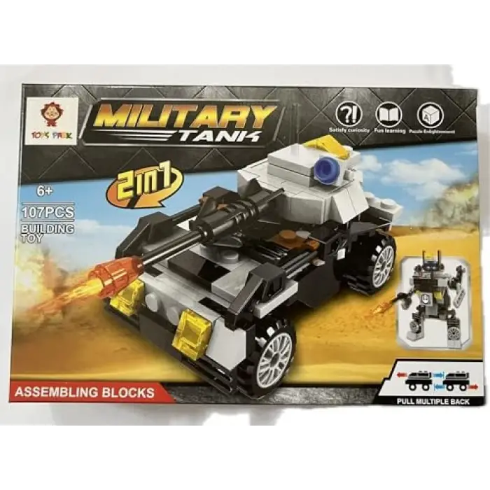 Yapım Seti Military 104 Parçalı