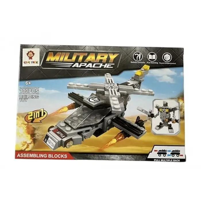 Yapım Seti Military 104 Parçalı