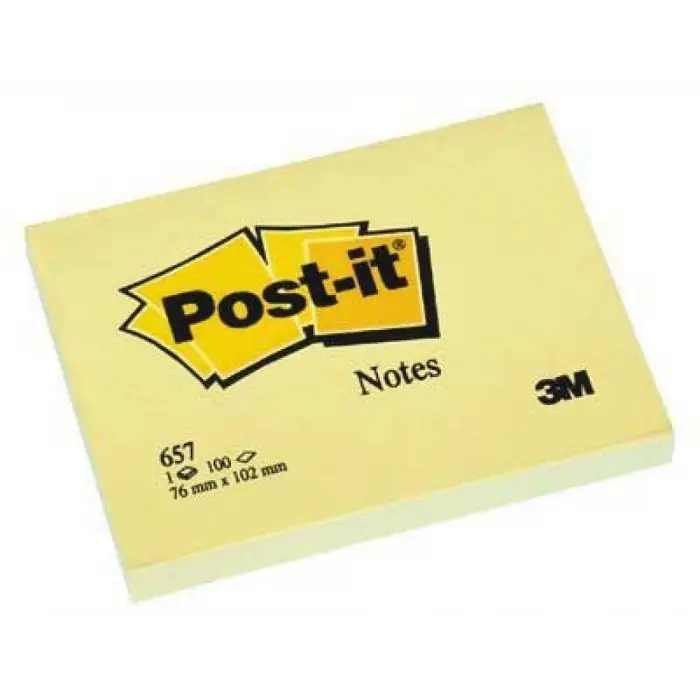 Yapışkan Notluk, 100x75 MM