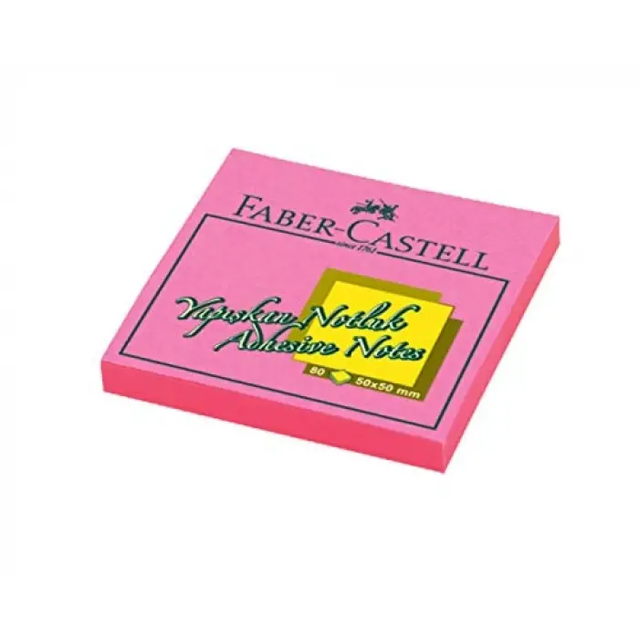 Yapişkan Notluk 50 * 50 Mm. Pembe