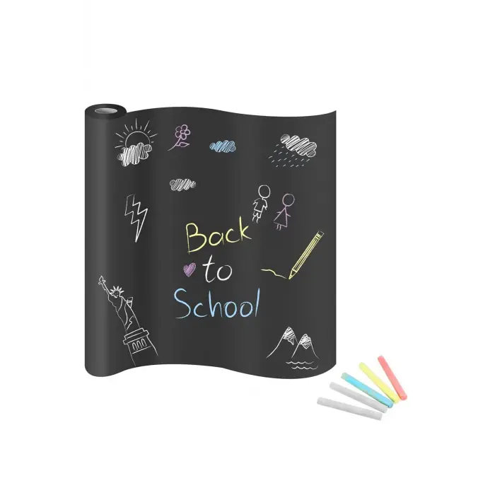 Yapışkanlı Kara Tahta Sticker Blackboard