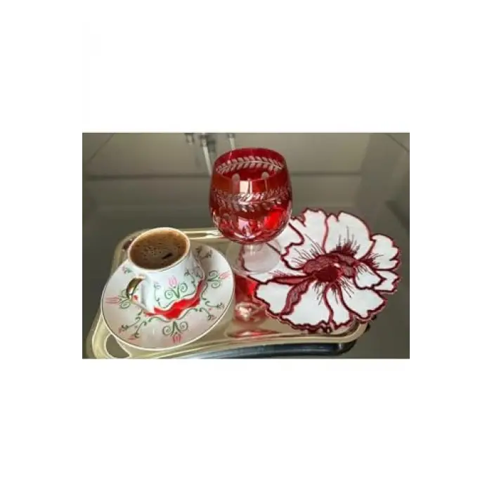 Yaprak Model Kokteyl Peçete Tekli