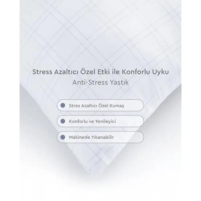 Yataş Anti-Stress 2li Rollpack Yastık, 50 x 70