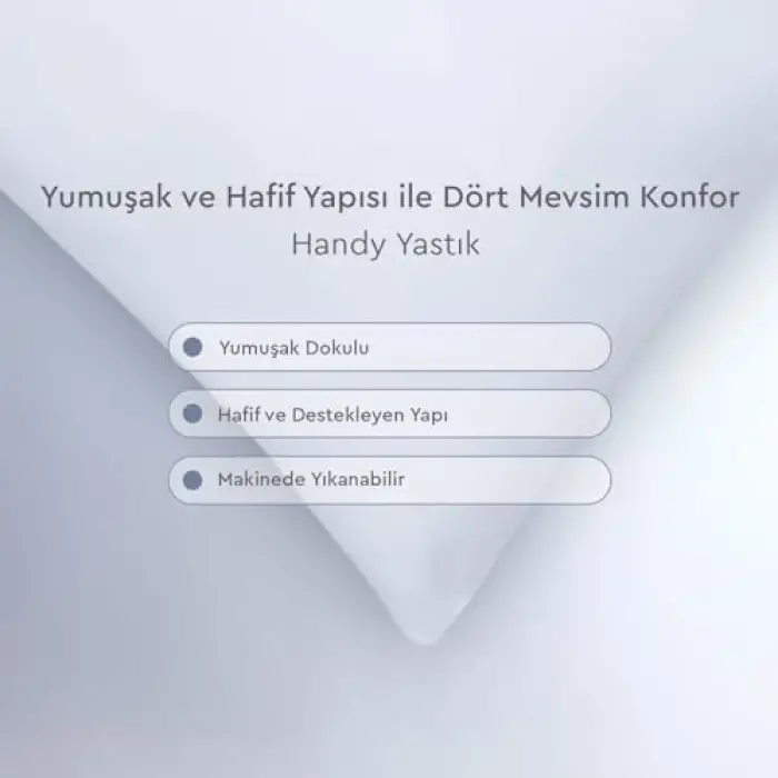 Yataş Bedding Handy 2li Roll Pack Yastık Seti (50x70 cm)