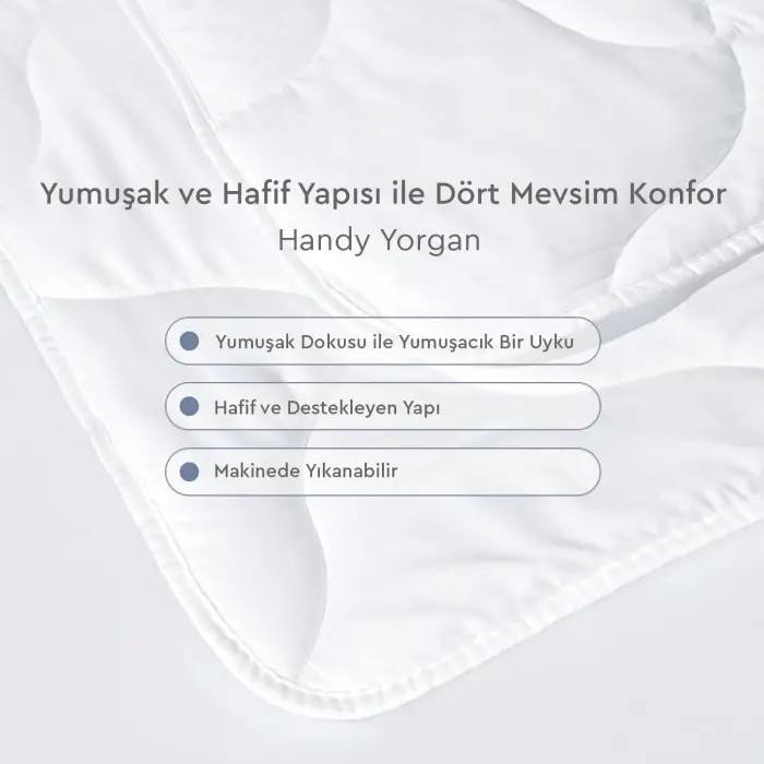 Yataş Bedding Handy Çift Kişilik XL Roll Pack Yorgan