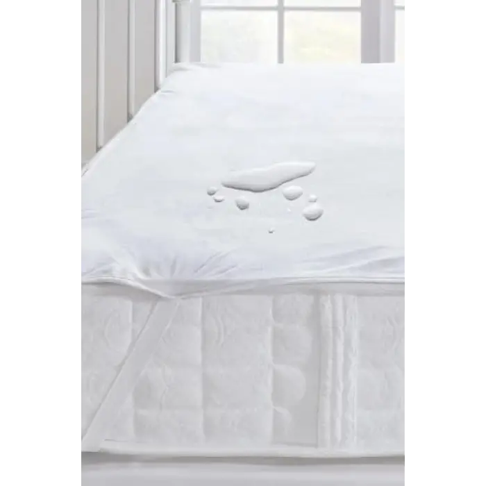 Yataş Bedding Micro Fit Lastikli Alez Çift Kişilik Alez - Beyaz