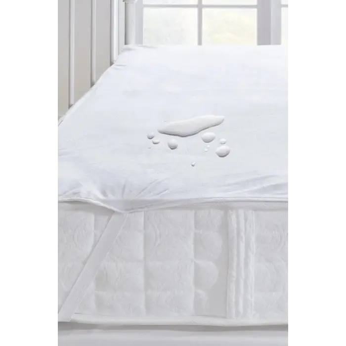 Yataş Bedding Micro Fit Lastikli Alez Çift Kişilik Alez - Beyaz