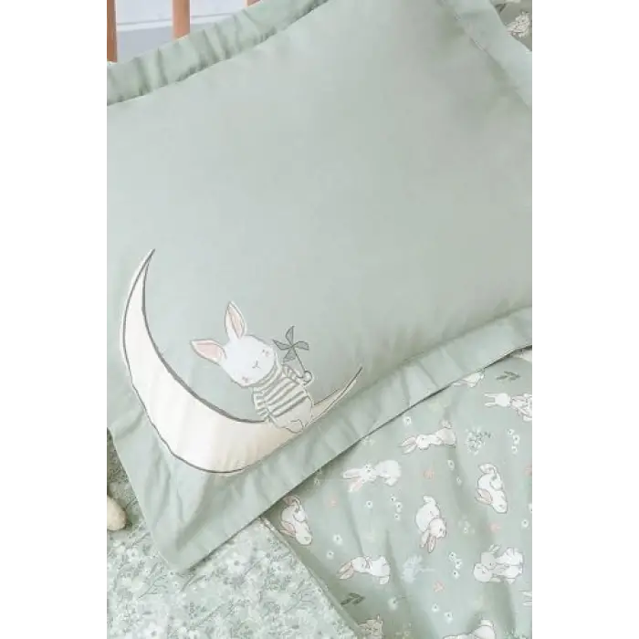 Yataş Mini Rabbit Ranforce Bebek Nevresim Takımı, 100 x 150