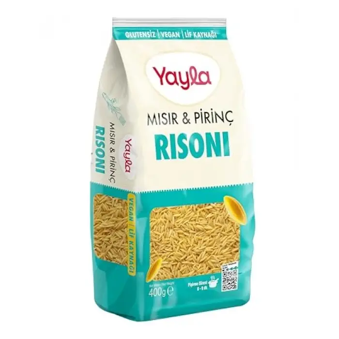 Yayla Mısır Pirinç Rısonı Poşet 400 g