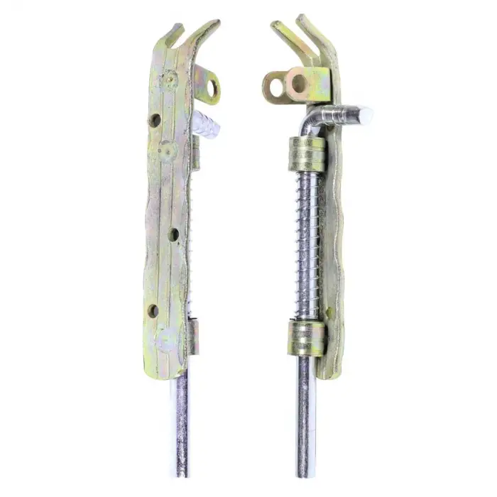 Yaylı Ferforje Sürgü Demir Kapı Kilidi Stoper, 200 mm