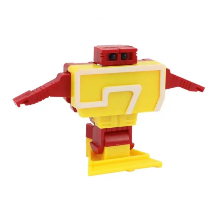 Yedi Rakamına Dönüşen Oyuncak Robot