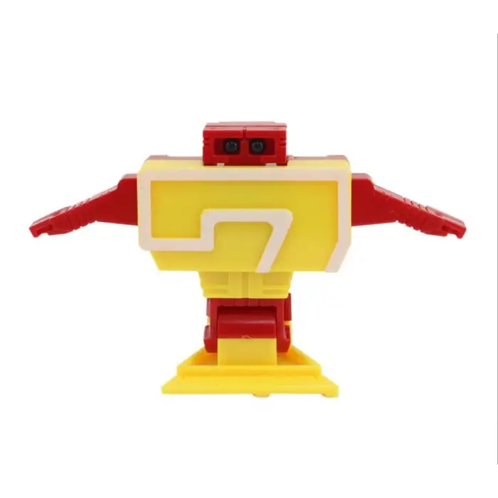 Yedi Rakamına Dönüşen Oyuncak Robot
