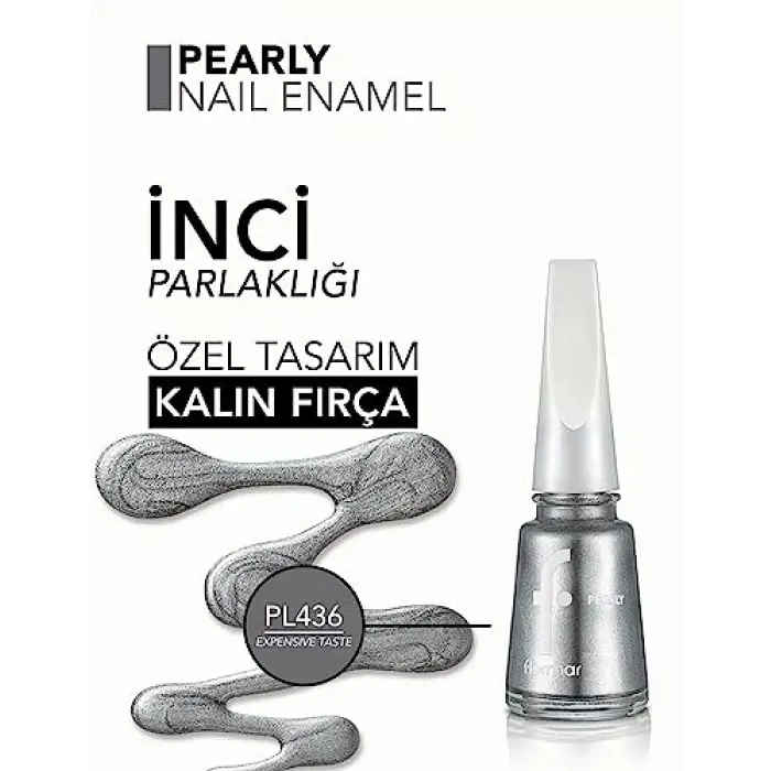 Yeni Maxi Brush Pearly PL436 Expensive Taste Oje