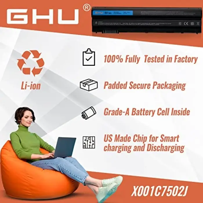 Yeni Pil 60 WHR T54F3 T54FJ N3X1D Dell Latitude E5420 E5430 E5520 E5530 E6420 E6430 E6520 E6530 71R31 312-1163 M5Yyle Uyumlu 0X HCJ WT PRV1Y PRV1Y X57F1 2P2MJ 312-1163 312-1165 312-1325