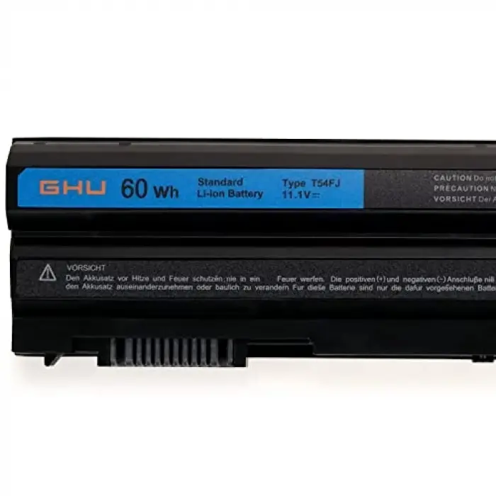 Yeni Pil 60 WHR T54F3 T54FJ N3X1D Dell Latitude E5420 E5430 E5520 E5530 E6420 E6430 E6520 E6530 71R31 312-1163 M5Yyle Uyumlu 0X HCJ WT PRV1Y PRV1Y X57F1 2P2MJ 312-1163 312-1165 312-1325