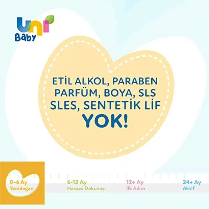 Yenidoğan Islak Mendil 3*40 Yaprak