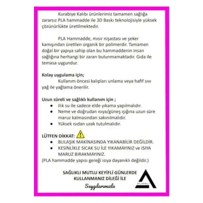 Yeniyıl Kurabiye Kalıbı Seti