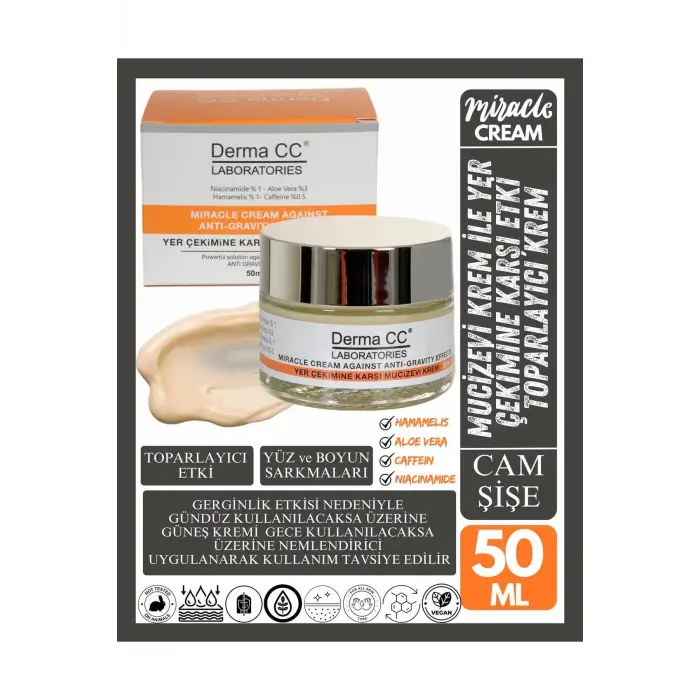 Yer Çekimine Karşı Mucizevi Krem 50 ml