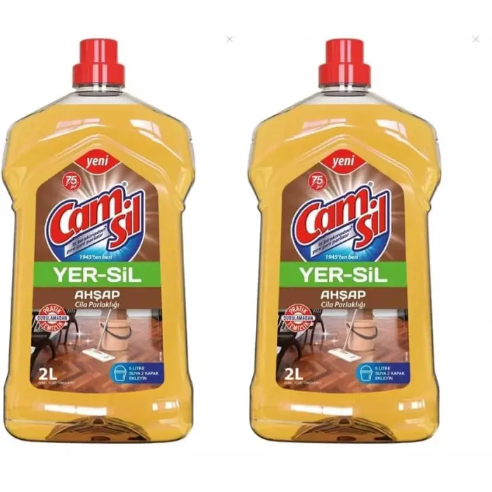Yer-Sil Ahşap 2 L Dökme 2li paket