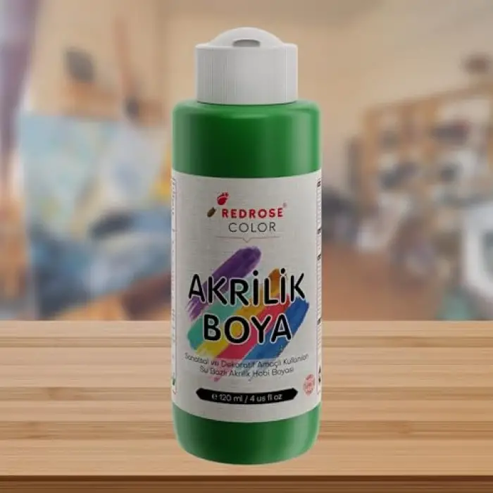 Yeşil Akrilik Boya 120 ml