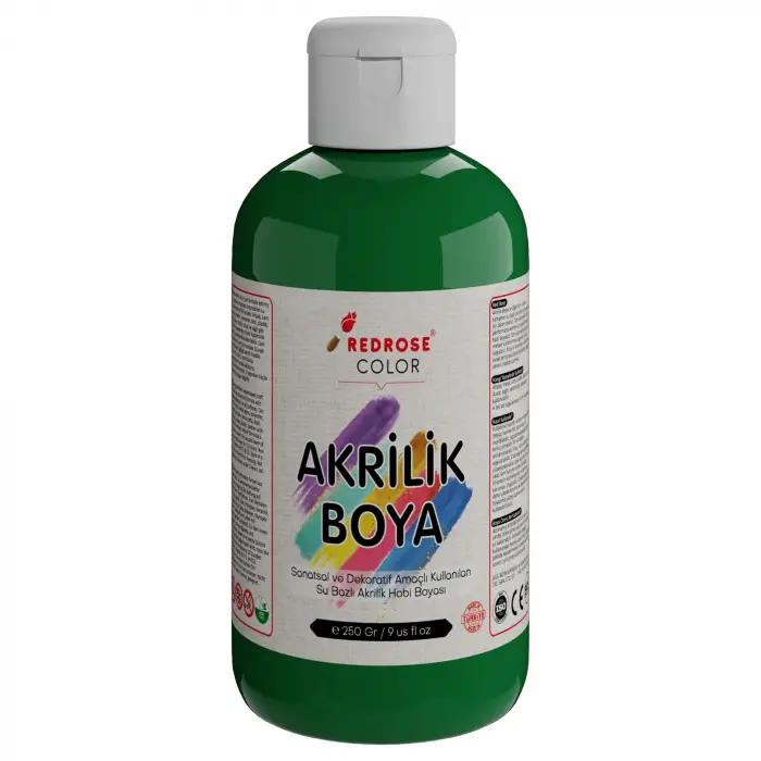 Yeşil Akrilik Boya 250 g