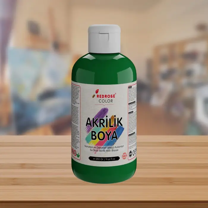 Yeşil Akrilik Boya 250 g