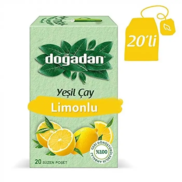 Yeşil Çay Limonlu 20li