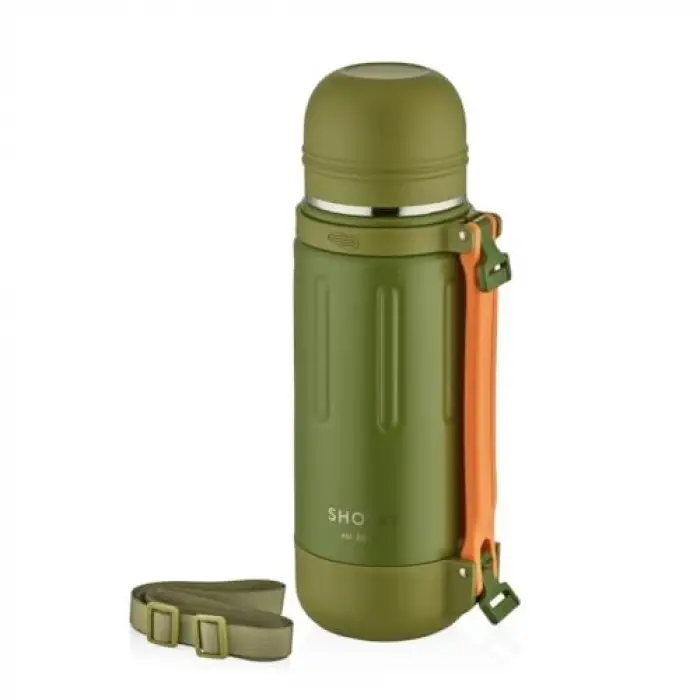 Yeşil Çelik Termos Matara Take Trip 1200 Ml