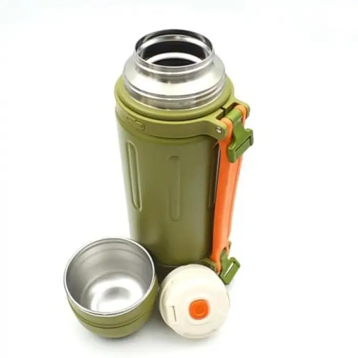 Yeşil Çelik Termos Matara Take Trip 1200 Ml