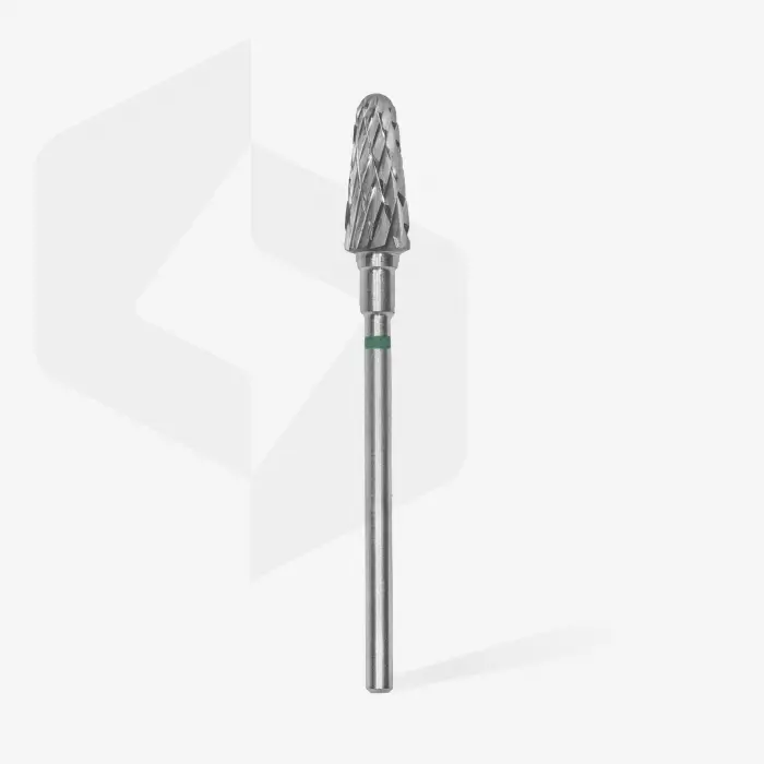 Yeşil Frustum Çelik Manikür Freze Ucu FT70G060/14